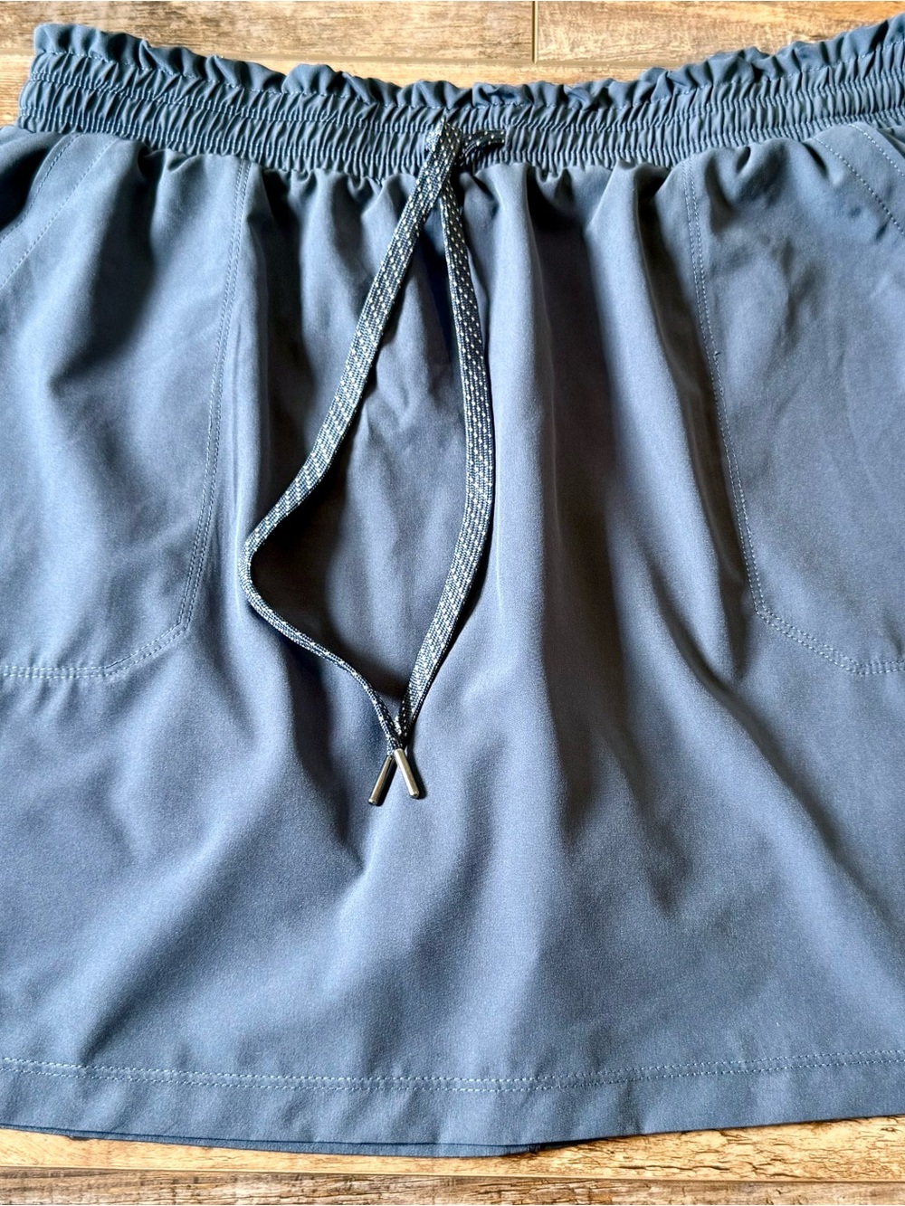 Apana - Athletic Skort - L - Slate Blue